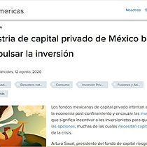 Industria de capital privado de Mxico busca reimpulsar la inversin